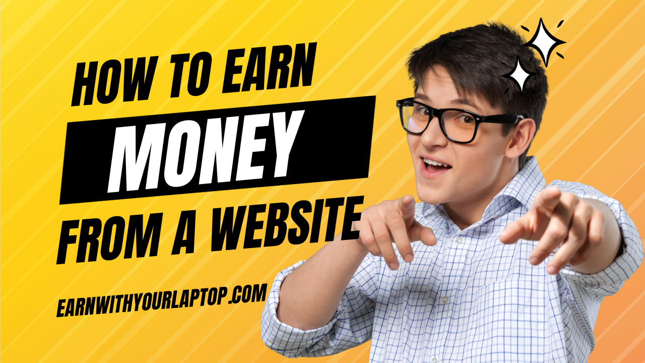 how to earn money from a website